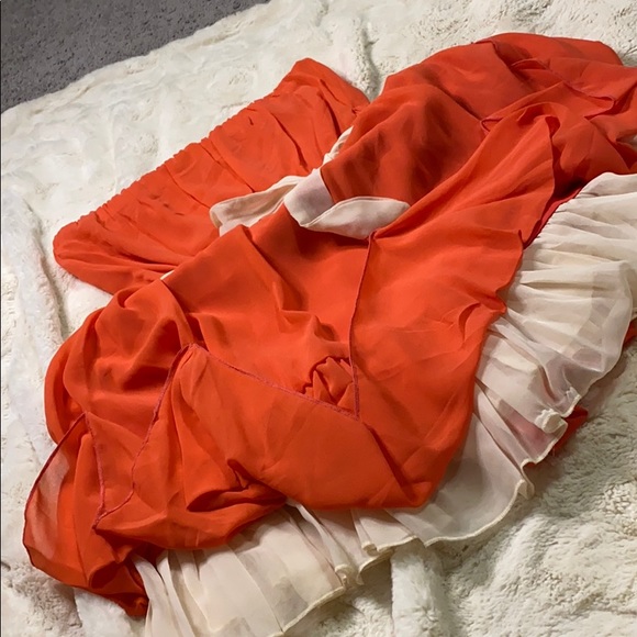 Boutique One Piece Sleeveless Dress - Two Tone - Picture 3 of 3